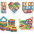 Kaybolge Magnetic Building Blocks Magnetic Tiles Toys for 3 4 5 6 Years Old Boys Girls Construction Magnet Set Kids Toys Age 3 4 5 6 7+ Christmas Birthday Gifts Learning Educational Games