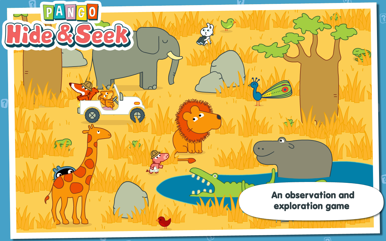 Pango Hide and Seek Search and find game for kids 3 6 years