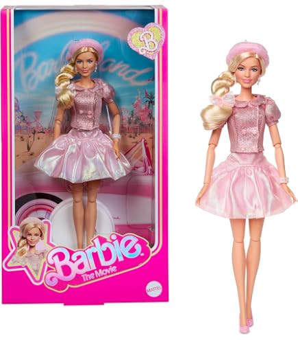 Barbie The Movie Doll Articulated Mannequin with Checkered