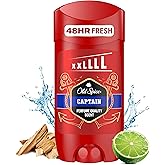 Old Spice Captain Deodorant Stick For Men ml, Aluminium Free. Long Lasting Perfume Quality Scent, 48H Fresh. Invisible on Bla