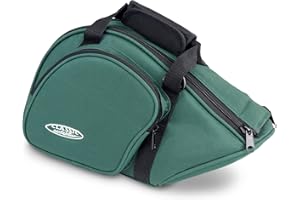 Classic Cantabile JHB-1 Tasche für Jagdhorn/Fürst-Pless-Horn (Softbag/Case mit Außentasche) grün