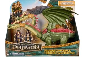 Dragons DreamWorks How to Train Your Dragon, Horribilante, Tête et Tête Brute, Jouets pour Enfants, 4 Ans, Multicolore, 6074244