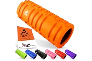 THE GLOWHOUSE Premium Foam Roller, Deep Tissue Massage Roller for Yoga, Pilates for Relaxing Muscle, Physical Therapy, Balance Exercises and Relief