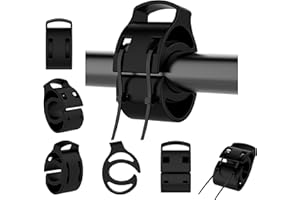 LICHIFIT Kit de fixation universel en silicone pour guidon de vélo Garmin Forerunner GPS montre TomTom Polar Suunto GPS montres de sport