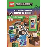 LEGO® Minecraft®: Steve’s Netherite Adventure Search & Find Sticker Activity (with Steve minifigure and sword) (LEGO® Search 