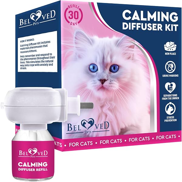 3-Pack Feliway Optimum Cat Calming Pheromone Refills – 48ml Each, 90-Day Supply For Stress Relief In Kittens & Cats 4 thumbnail image