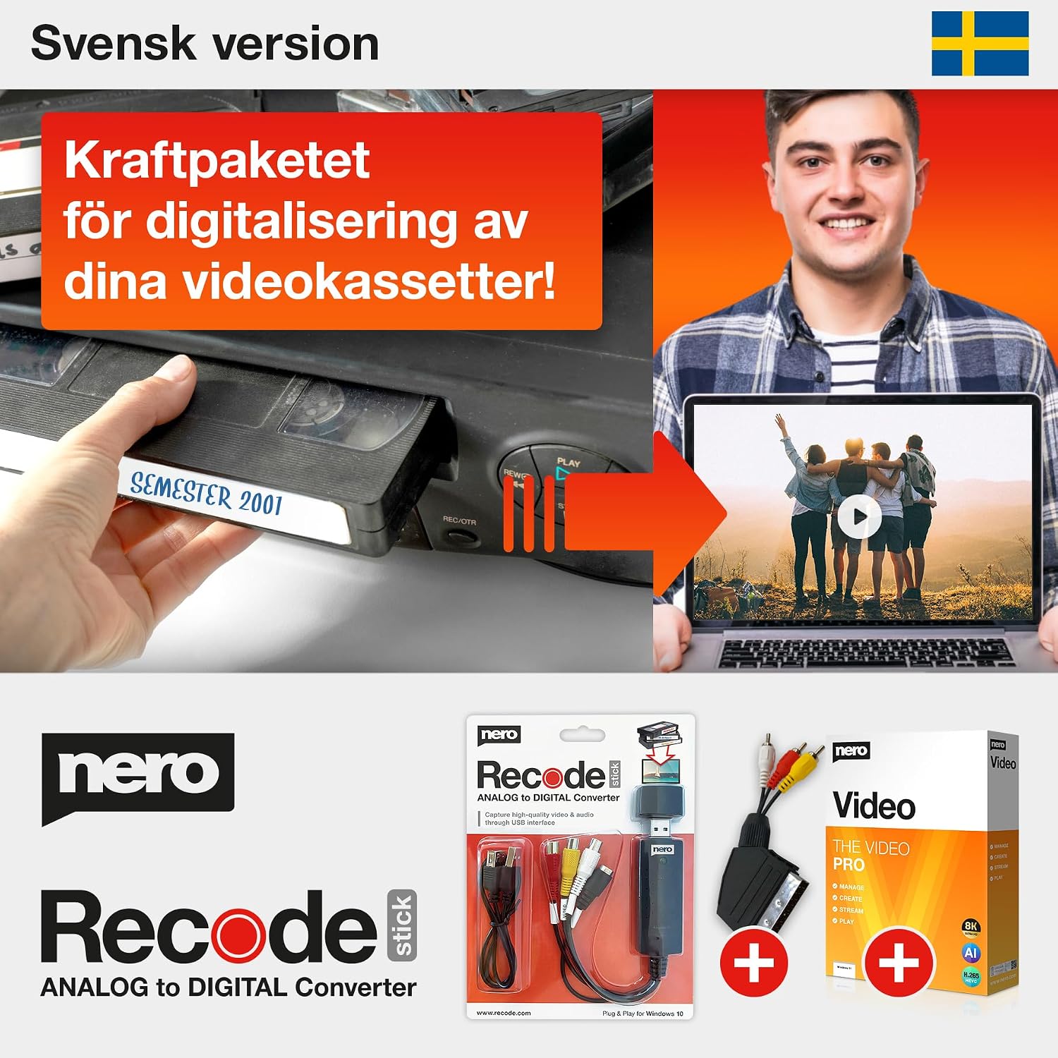 Avantages, Atouts et Limites du Nero VHS to USB Video Grabber Recode Stick in