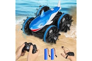 FAYIBUY Amphibisches Ferngesteuertes Auto, Offroad Spielzeugauto für Kinder Handgesteuertes Auto 2,4GHz 4WD 360° Flips Stunt Wasserdichter RC Auto mit Gestensensor 4,5,6,7,8 + Jahre alte Kindergeschenke