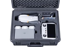 Lykus Titan MA310 wodoodporne twarde etui do DJI Air 3S/Air 3 i DJI RC 2/RC-N2, smycz wspierająca [TYLKO OBUDOW]