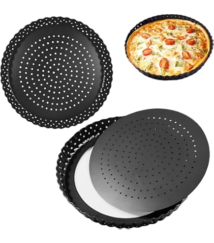 Teglia Per Tarte E Quiche Ø20 Cm - Fondo Sollevabile E Antiaderente - Foto 7