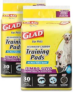 glad pet training pads