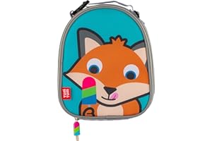 TUM TUM Borsa Termica Bambini Porta Pranzo, Porta Pranzo Bambini Scuola Senza BPA - Felicity Fox