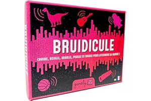 Gamely Bruidicule : Le Jeu hilarant des Sons ridicules en Format Poche | Le Jeu de Cartes Familial Qui Fait Rire Enfants, Ados et Adultes