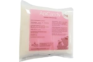 AGRARIA UGHETTO APICOLTURA CANDITO per API ApiCandy Apicoltura da kg. 2 (Scatola da 6 Pezzi)