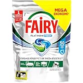 Fairy Platinum Fresh Bulaşık Makinesi Kaps&uuml;l&uuml; 50 Yıkama