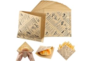 FUNNGY Fogli di Carta Alimentare,150 PCS Carta Oleata Antiaderente per Alimenti 15 x 15 cm Cartas da Forno Riutilizzabile Ideale per Panini Hamburger Fritti Formaggio Torte e Pasticceria