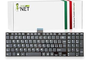 NEW NET NewNet Keyboards - Tastiera Italiana Compatibile per Notebook Satellite PRO C50-A-17H C50-A-181 C50-A-194 C50-A-1C8 C50-A-1C9 C50-A-1CC C50-A-1DP C50-A-1E0 C50-A-1E1 C50-A-1E2 con Frame