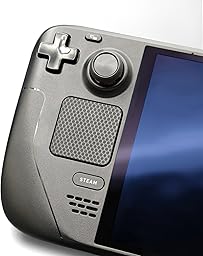 Luck&Link Touchpad Protector Steam Deck, Schutz Haut Textur Aufkleber für steamdeck Touch Trackpads, High End strukturierte Griff Haut(Matrix-Schwarz, Trackpads)