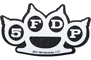 ‎FIVE FINGER DEATH PUNCH Five Finger Death Punch Knuckle Aufnäher Patch - Gewebt & Lizenziert !!