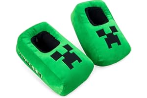 Minecraft Kapcie dziecięce domowe 3D Creeper