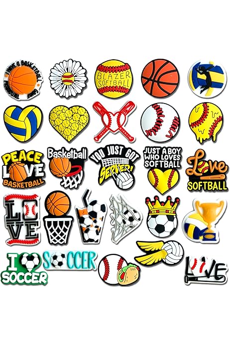 Crocs Jibbitz Swimming Shoe Charms Surfing Paddle Board Croc