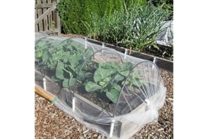 Aoipend Fine Mesh Garden Netting for Protection, 3mx15m Vegetable Crop Covers Netting for Protect Fruits, Plants, Flowers, Greenhouse Cover Net, Patio Gazebo Screen Barrier