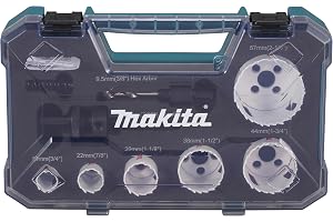 Makita D-47117 rörmokare hålsåg kit (6 delar)