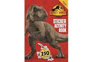 Official Jurassic World Dominion Sticker Activity Book: Over 250 Stickers