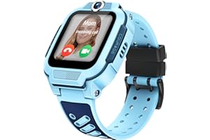 imoo Z3, Reloj Inteligente niño, Reloj niños GPS y Llamadas, SIM, videollamadas HD, Control Parental, Modo Colegio, protección IPX8, SOS, Pantalla táctil 1,5", niños (Azul)