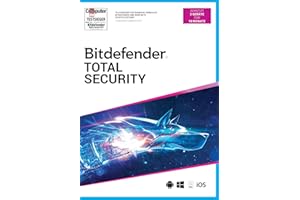 Bitdefender Total Security 2021 3 Gerät / 18 Monate (Code in a Box)|Standard|3|18 Monate|PC/Mac/Android|Download