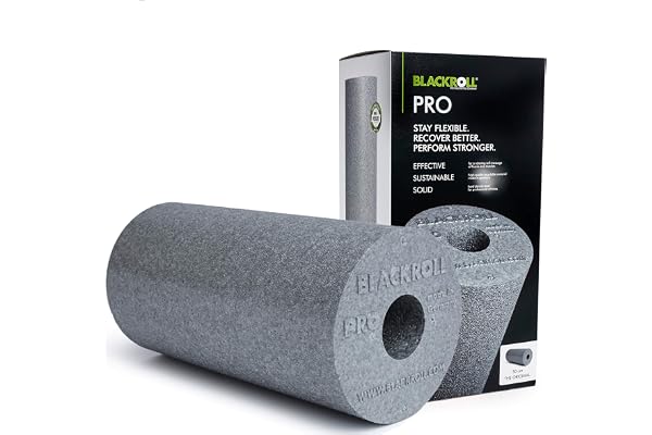 Blackroll PRO Fascessroller – originalet (hårdhjul hård) – proffsigt självmassagerollen för Faszierna i olika färger Pro - Grau En Storlek