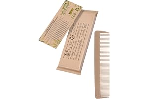 MAXIMA AMENITIES 50 Sets de Peines Ecológicos | En cada confección un peine envuelto individualmente | Perfecto para Hoteles, Viajes y Casas Rurales | Kit de Amenities, 50 Kits