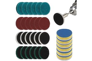 WYTNB 30Pcs Attachment for Bosch 6033 Set, Foam Universal Cleaning Brushes Compatible for Bosch Home and Garden, High Performance Microfibre Battery Cleaning Scrub Pad for Bosch Kitchen