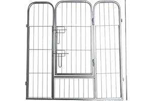 Ellie-Bo Heavy Duty 120cm High Door Dog Pen Panel