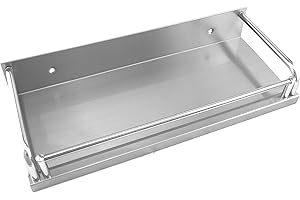 Gummiprodukt MB388 - Küchenregal aus Edelstahl in vielen verschiedenen Größen 2 Designs (Model C, 70 cm)