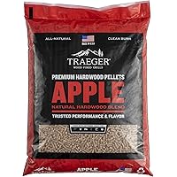 Traeger Hartholz Pellets Apfel (Apple) 9 kg - Räuchern Smoken Chips