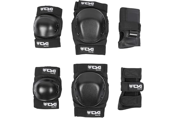 TSG Basic / 76027-30-102 Set de protections Coudes / Genoux / Poignets