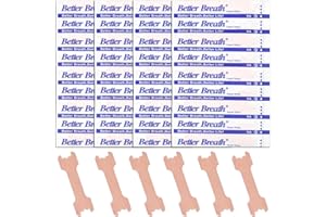 ‎UIEAMSIO Nasenpflaster Schnarchen 200 Stück, Schnarchstopper Pflaster Gegen Schnarchen Nasenstrips Besser Atmen Nasenpflaster für Verbessert Den Schlaf Sport