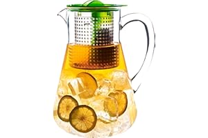 Finum 4286020 Théière à Thé Glacé Acrylique Vert 1,8 L