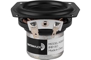 DAYTONAUDIO Dayton Audio ND65-8 2-1/2" Aluminum Cone Full-Range Driver 8 Ohm