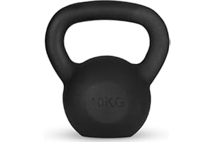 Athlyt - Cast Iron/Neoprene Kettlebell for Strength, Cardio and Fitness, Home Gym Training (2kg - 20kg)