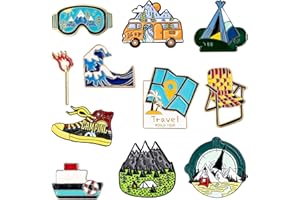 MAYPLOUS Spilla smaltata, spilla in metallo, accessorio alla moda per donne e adolescenti, adatto per abbigliamento, borse, giacche, artigianato fai da te