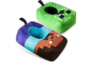 MINECRAFT Ciabatte Bambino, Accogliente Creeper Casa Scarpe - Regalo Ragazzo