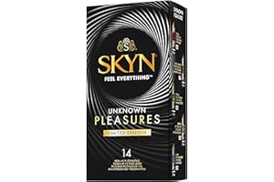 SKYN Unknown Pleasure Pack Of Non-Latex Condoms, 14-Count