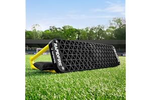 FORZA RapidFire Wave – Planche de Rebond Réversible et Ultra-Résistante pour Football | Accessoire Portable pour Entraînement Passes et Tirs [2 Tailles]