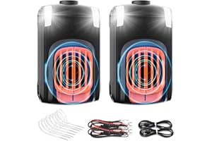 Kwoxet Ultrason Souris Et Rats, 2Pcs Anti Rongeur pour Voiture, USB & CâBlage Interne du VéHicule avec 4 Feux Clignotants, FréQuence Variable, pour Jardin, Grenier, Voiture, Camion & Camping-Car