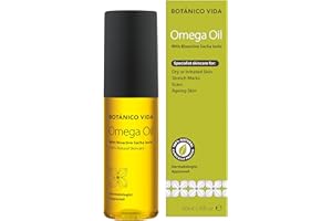 Botanico Vida Omega Oil. The 100% Natural Body Oil for Stretch Marks, Scars, Dry Skin. Clinically Proven Skincare, 50ml
