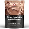 Maxi Nutrition 100% Whey Protein MaxIsolate | Low Sugar & Fat | No Artificial Flavors | Vegetarian Diet | Gluten Free | For a Delicious Protein Shake With Natural Choco Flavor | 1 Kg