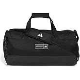 adidas Unisex Yetişkin 3S Duf S Duffel &Ccedil;anta, Black/Black/White, Ns