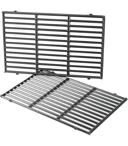 Grillrost Für Weber Genesis II 300 Series – Gusseisen, 2er-Set, Ersetzt Weber 66095, 66802, 66805